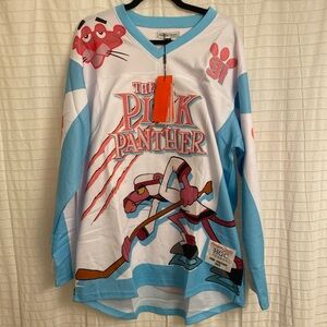 NWT Headgear Classics Hockey Jersey HGC Pink Panther  Henry Mancini Blue Mens XL